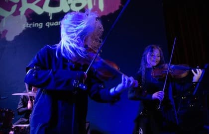 Концерт при свечах «Мировые рок-хиты. Crush String quartet»