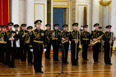 Новогодний концерт Адмиралтейского оркестра