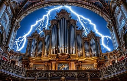 Концерт «Рок-хиты на органе при свечах»