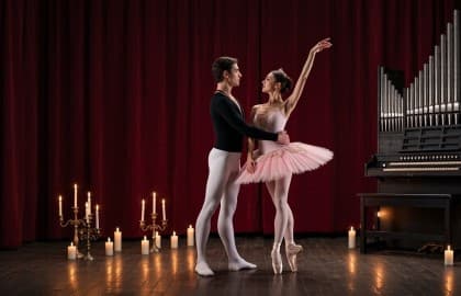 Концерт «Балет и орган при свечах. Белое адажио («Лебединое озеро»), Сен-Санс «Лебедь»