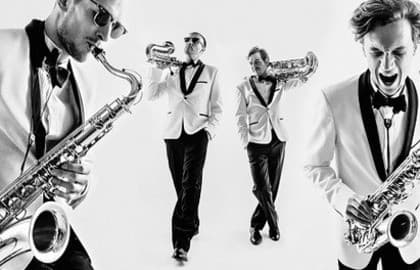 Концерт 2x2 Saxophone Quartet и Яны Дельмас