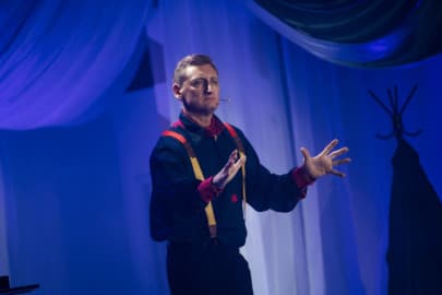 Поэтический моноспектакль «Маяковский во весь рост»