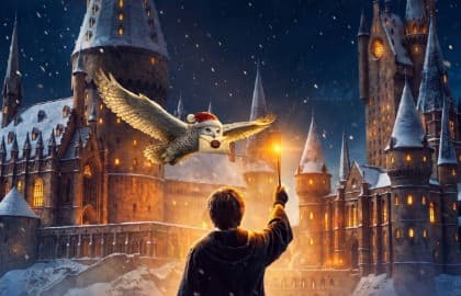 МАГИЯ СВЕЧЕЙ. «Рождество в Хогвартсе. Вселенная Гарри Поттера» в Оранжерее