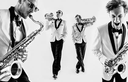 Концерт 2x2 Saxophone Quartet и Лины Нова
