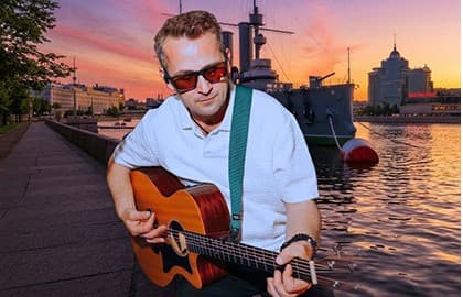 Концерт «Рок-ностальгия. Хиты советского рока на теплоходе на маршруте «Большое Петербургское кольцo»