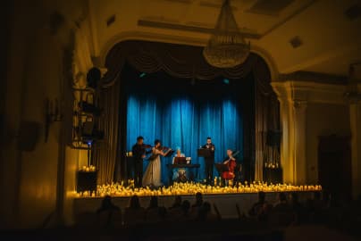 Концерт «Классика при свечах «Времена года» Вивальди»