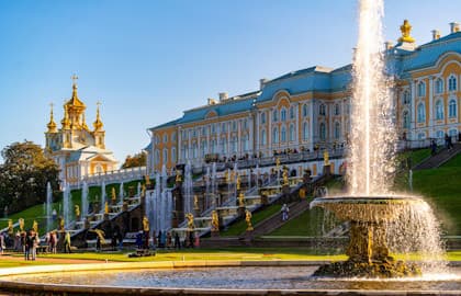 Петергоф (Большой дворец, парк, Фонтаны)