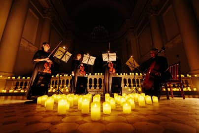Классика при свечах."Времена года" Вивальди