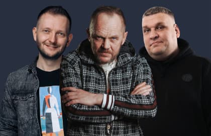 Чёрный Stand Up ТОПовых комиков Спб и Мск