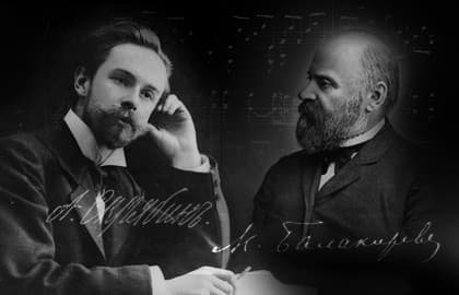 Александр СКРЯБИН, Милий БАЛАКИРЕВ