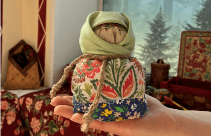 Мастер-класс «Кукла Крупеничка – хранительница достатка»